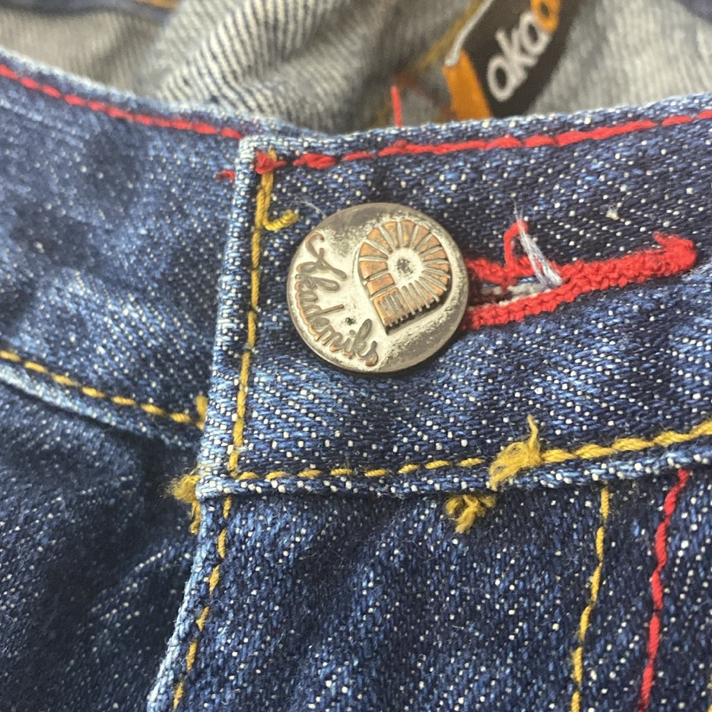 Baggy Akademiks Shorts • Native Warrior denim jorts 90s - 2000s jnco style - Picture 9 of 14